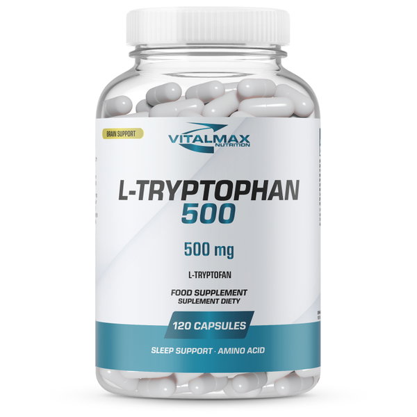 Vitalmax L-Tryptophan Tryptofan | 120 kapsułek