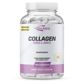 Vitalmax Collagen | 120 kapsułek kolagen wołowy