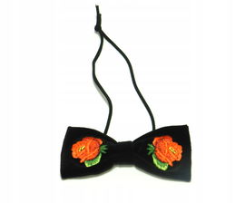 MUCHA DO KOSZULI FOLK - HAFT ŁOWICKI CZERWONA RÓŻA RĘKODZIEŁO