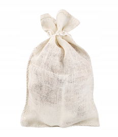 KREMOWY WOREK Z JUTY 40x60 cm