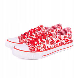 TRAMPKI KRÓTKIE - POLSKA SYMBOLE - ROZMIAR 44 FOLKSTAR