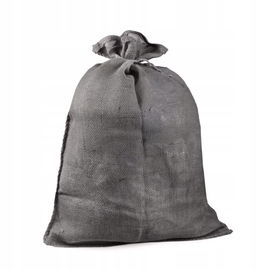 SZARY WOREK Z JUTY 60x80 cm