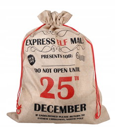 WOREK PREZENTOWY 25TH DECEMBER 80X60 cm