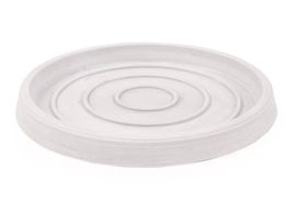 BIAŁA PODSTAWKA POD DONICZKĘ 14/16,5x1,5 cm