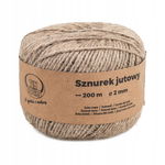 NATURALNY SZNUREK JUTOWY 2 mm x 200 m