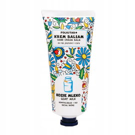 BALSAM KREM DO RĄK 100ml FOLK KOZIE MLEKO - KASZUBSKI FOLKSTAR