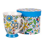 KUBEK W PUDEŁKU FOLK 280 ML - WZORY KASZUBSKIE FOLKSTAR