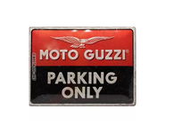 Nostalgic Art 23261 Metalowa tablica plakat szyld Moto Guzzi Parking Only