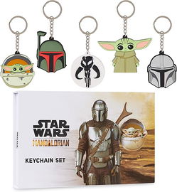 Breloki Disney Star Wars 5szt zestaw Madalorian, Baby Yoda, na prezent
