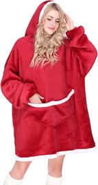 Bluza OVERSIZE XXL kocobluza ciepła, unisex, z kapturem, kieszeń, roz. uni