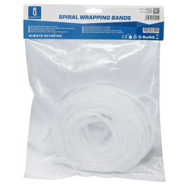 Spirala na przewody 4mm*10 m biała