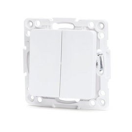 Łącznik podwójny dwubiegunowy typu francuskiego klawisze funkcyjne