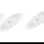 2xLampka nocna okrągła LED z czujnikiem PIR ładowana USB 0.5W/12lm