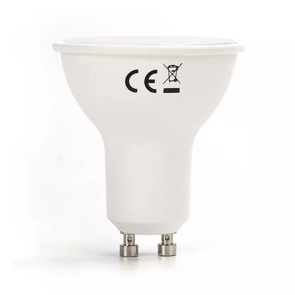 2x Żarówka diodowa LED GU10 9W/700lm/100° biała zimna 230V 50mm