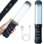 Mocna latarka warsztatowa lampa 48 LED cob USB hak magnes akumulatorowa