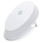 Lampka wtykana 0,6W 3000K LED z czujnikiem nocy do sypialni korytarza