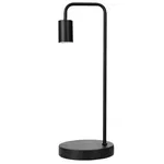 Lampka biurkowa czarna MAX.60W-E27- nowoczesna loft bez żarówki