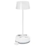 Lampa stołowa 4.6W 450lm CCT z listwą zasilającą 3 gniazdka i 3 USB
