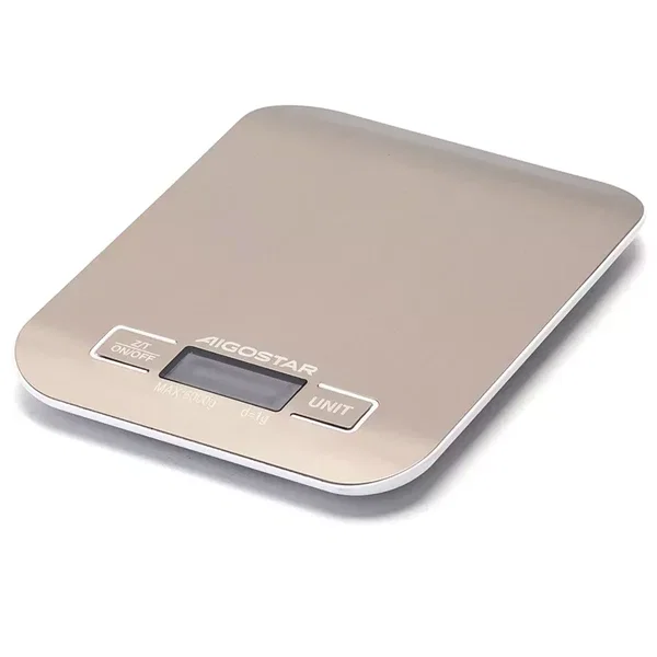 Precyzyjna waga cyfrowa do kuchni 1g do 5kg platforma stal nierdzewna