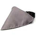 Trójkątny szalik 15x9cm gładka chusta z obrożą 30cm dla psa lub kota
