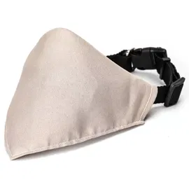 Trójkątny szalik 18x11cm gładka chusta z obrożą 40cm dla psa lub kota