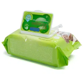 Chusteczki higieniczne z serii Aloe 80 szt. do sierści zwierząt