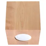Plafon QUAD naturalne drewno