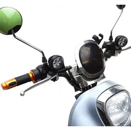 Mocowane pod lusterka dwie lampy motocyklowe led 12v/12w