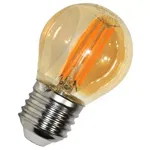 Żarówka ledowa LED E27/230V 450lm Filament GOLD G45 2200K 5W 4xCOB