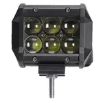 Halogen samochodowy motocyklowy doświetlacz lampa 6led 18w 1800lm IP68