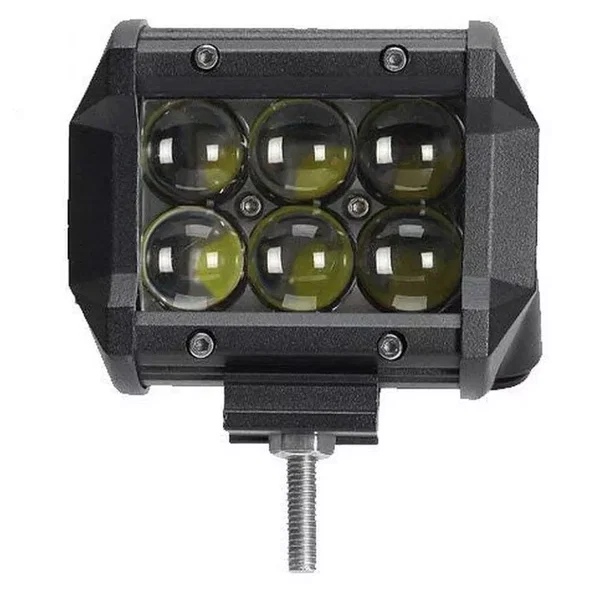 Halogen samochodowy motocyklowy doświetlacz lampa 6led 18w 1800lm IP68
