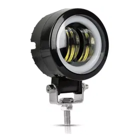 Halogen motocyklowy typ-H LED z białym ringiem 12V/20W