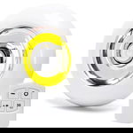 Lampka nocna COB biała 80lm 3xAAA z pilotem zdalnego sterowania 6500K