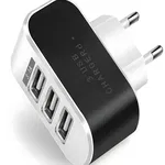 Ładowarka sieciowa szybka 5w 3 x usb quick charge 3.0 uniwersalna