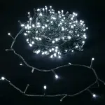 Sznur 20mb 200led zimnych lampek choinkowych led Ip44 z zasilaczem