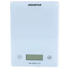 Waga kuchenna 5 kg elektroniczna z blatem 20x15cm ze szkła hartowanego