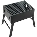 Grill turystyczny przenośny składany walizka węglowy kempingowy bbq