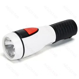 Latarka LED 40lm na dwie baterie R-20 klasyczna mała i ekonomiczna