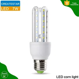 Żarówka diodowa E27 CORN LED 7 W CIEPŁA/ZIMNA Biała ciepła (ok 3000k)