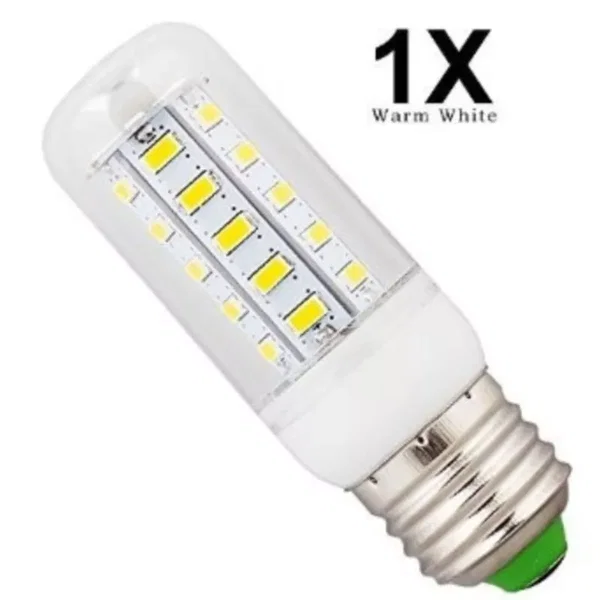 Żarówka diodowa E27 CORN LED 7 W CIEPŁA/ZIMNA Biała ciepła (ok 3000k)