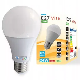 Żarówka ledowa biała mleczna LED 24W E27/230V 2400lm Vita