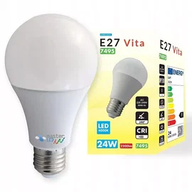 Żarówka ledowa biała mleczna LED 24W E27/230V 2400lm Vita A95 Neutralna