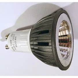 Żarówka diodowa reflektor COB GU10 3W 180lm ciepła (ok 3000k)