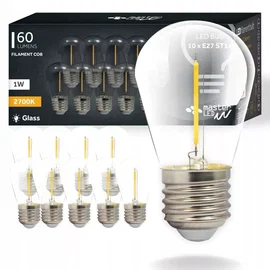 Żarówki ledowe retro Edison LED E27 Filament Vita ST14 2700K 1W 10 sztuk