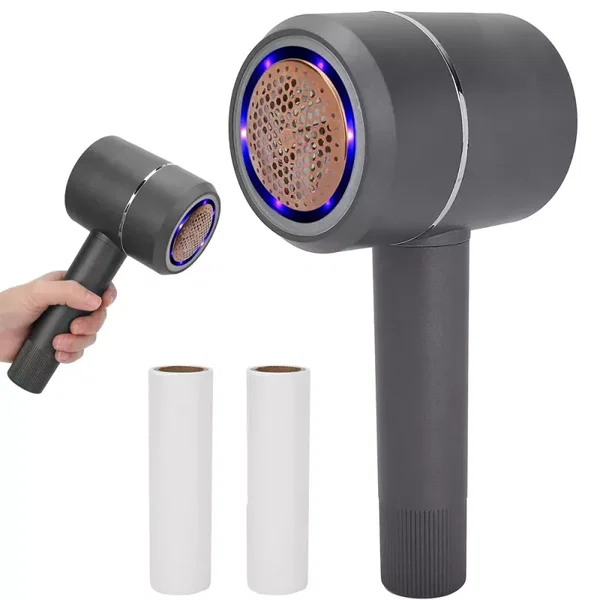 Golarka do ubrań swetrów tapicerki lampka LED UV akumulatorowa