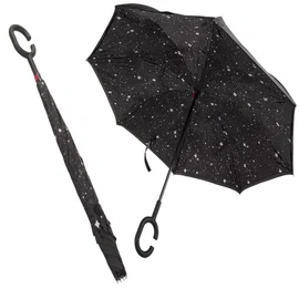 Parasol parasolka odwrócony składany odwrotnie mocne druty solidny