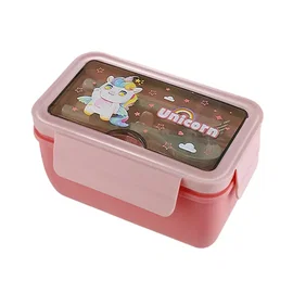 Lunchbox śniadaniówka pojemnik na śniadanie do szkoły przegródki sztućce