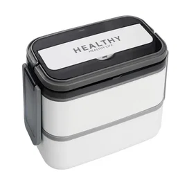Śniadaniówka z przegródkami lunchbox 1400ml piętrowy pojemnik xxl