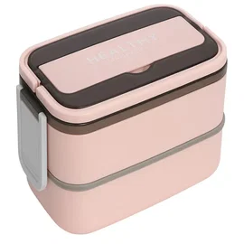 Śniadaniówka z przegródkami lunchbox 1400ml piętrowy pojemnik xxl
