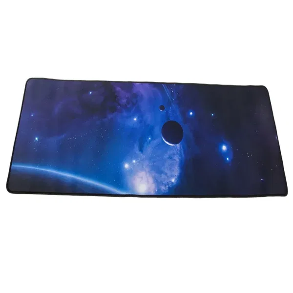 Duża 80x30cm podkładka pod mysz biurowa kosmos gwiazdy wszechświat